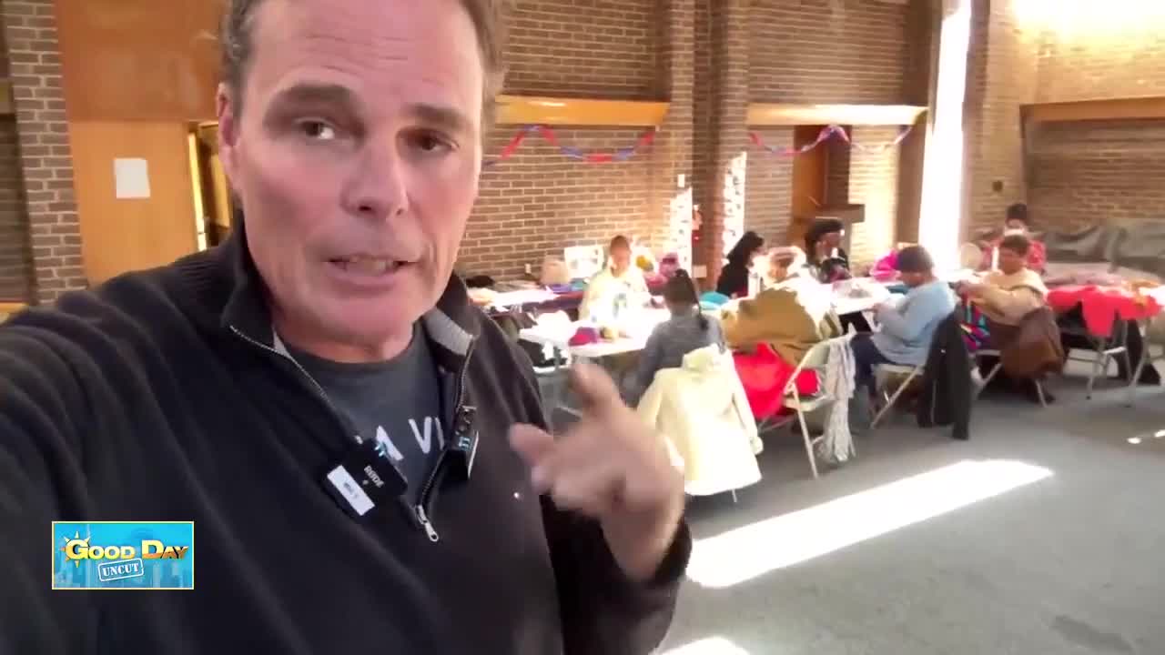 Good Day Uncut: Inside Sisters Interacting Through Stitches at Wynnefield Library