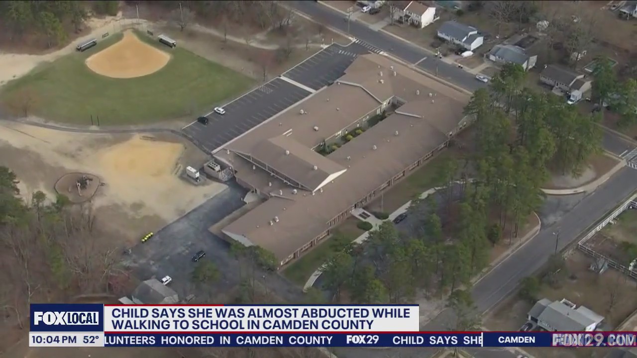 Child says she was almost abducted while walking to school in Camden County