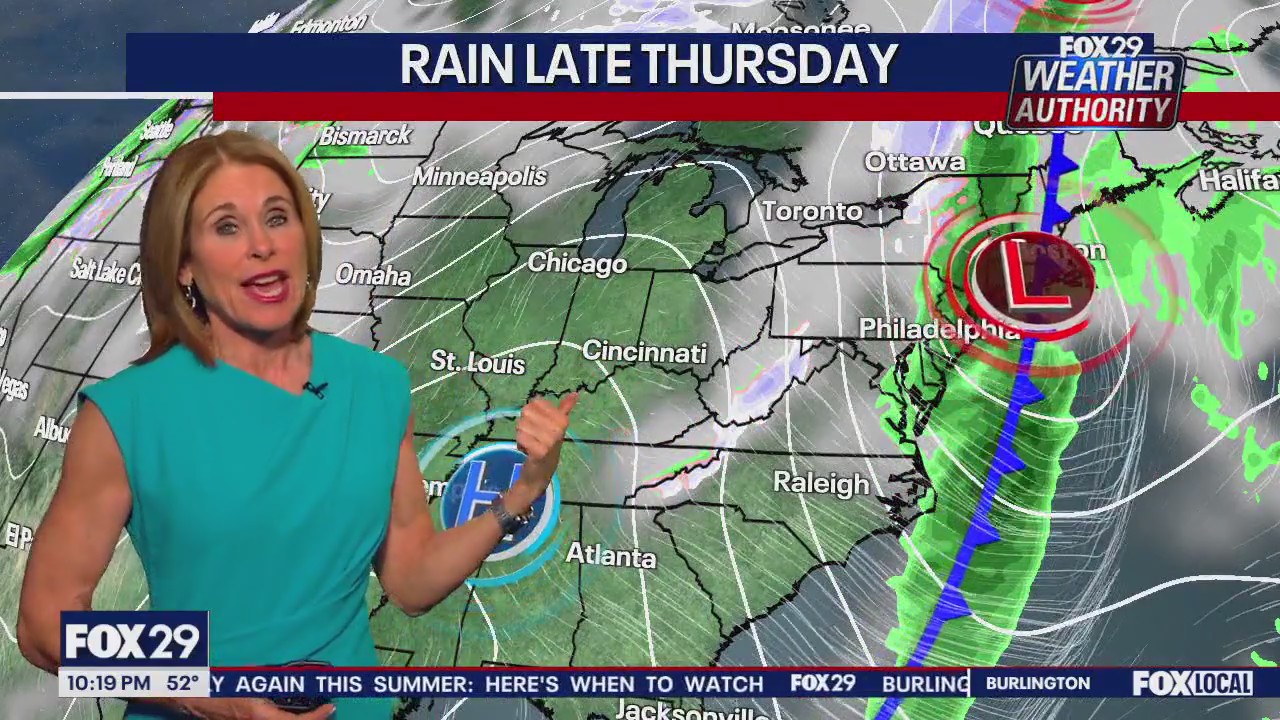 Weather Authority: Wednesday 10 p.m. forecast