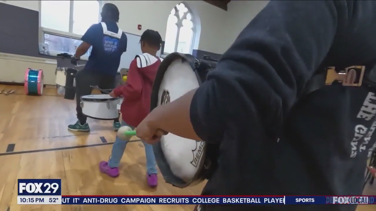 Inside the drumline trying to keep youth away from violence in Philly