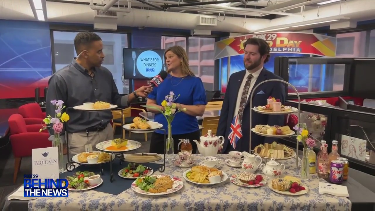 FOX 29 Behind The News: What's For Dinner? - A Taste of Britain