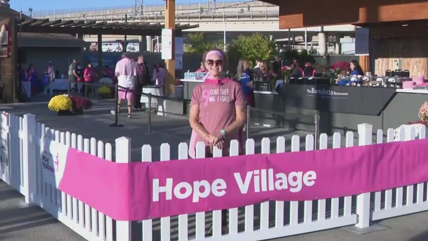 Hope Village at the More Than Pink Walk