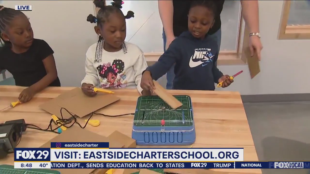 Checking out EastSide Charter School's STEM Lab