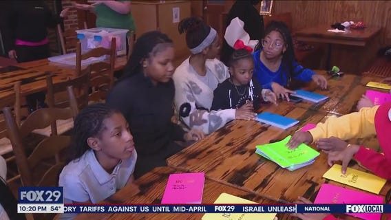 Honoring Tahira Walker of Blooming Roses for teaching young girls to make good choices