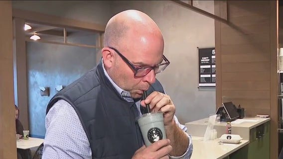 Smoothies loaded with organic fruits, greens