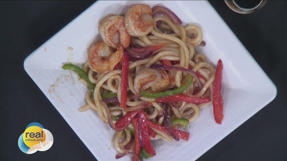 RECIPE: Shrimp Udon Stir Fry
