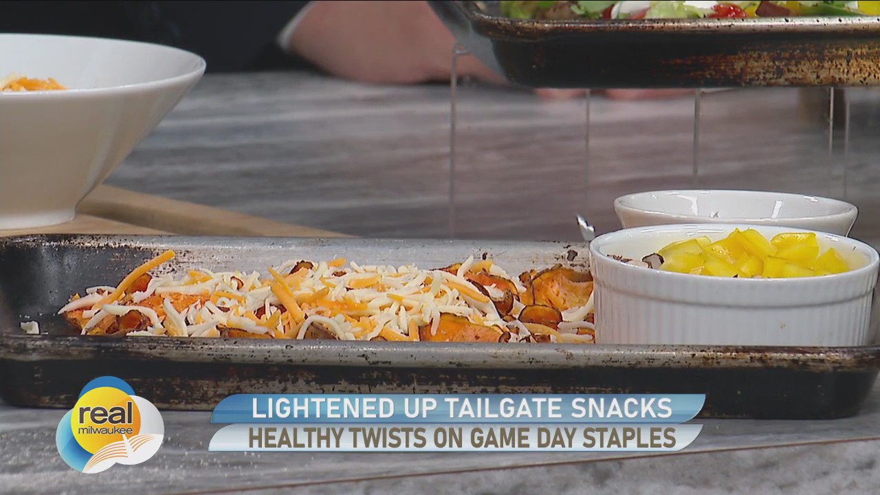Lightened up tailgate snacks; Healthy twists on game day staples