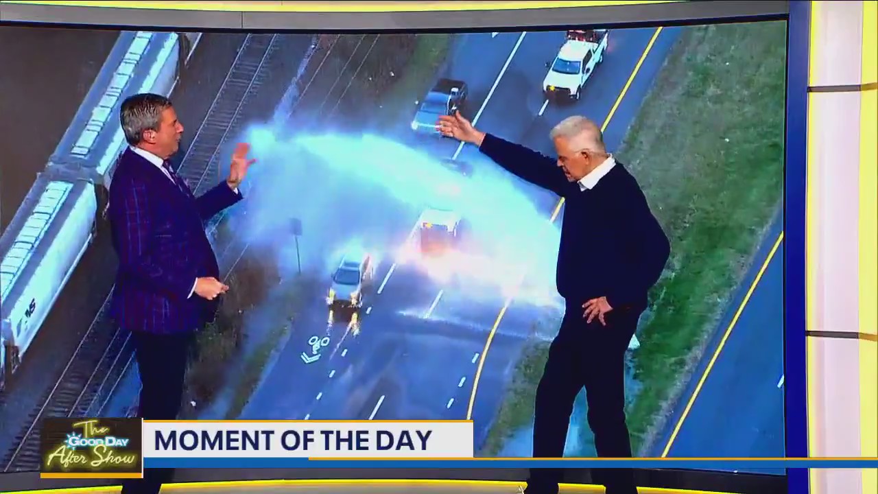 Moment of the Day: Water Main Break