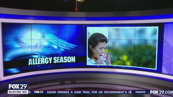 Allergy season is back with a vengeance