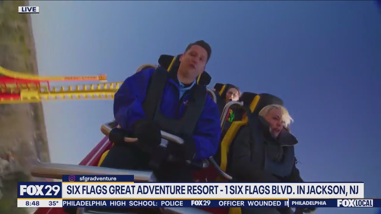 Jenn Rides Six Flag Great Adventure's New Roller Coaster