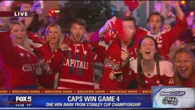 Caps are one win away from winning Stanley Cup after Game 4 victory