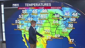 Cole helps Rob with the weather