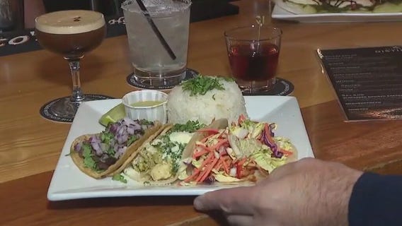 Food or drinks to choose from