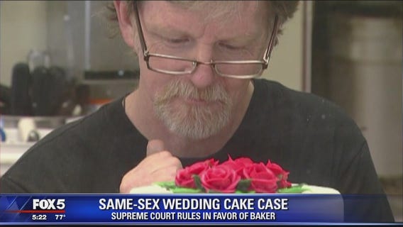 Supreme Court rules in favor of Colorado baker in same-sex wedding cake case