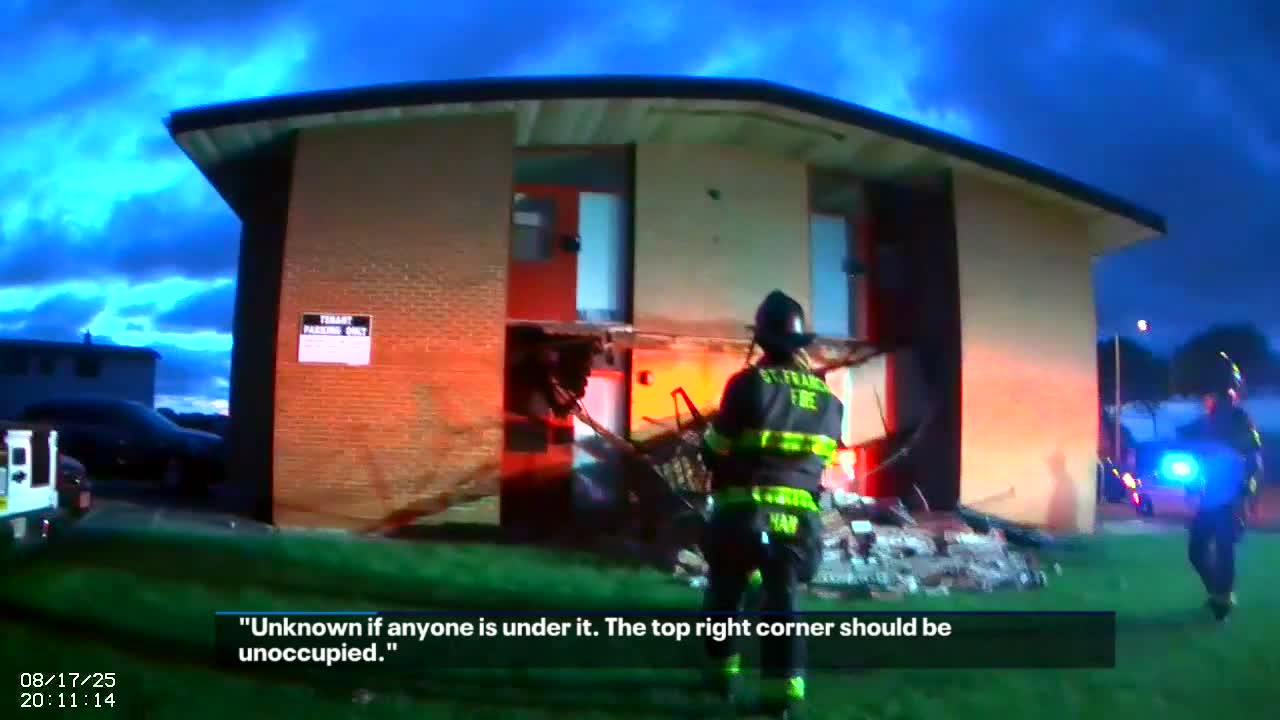 St. Francis balcony collapse, new video