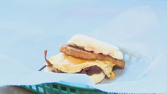 Breakfast for dine-in or on the go