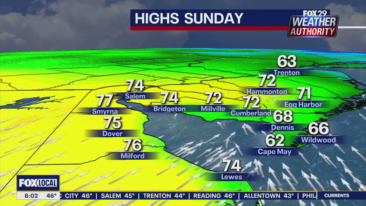 Weather Authority: Sunday morning forecast