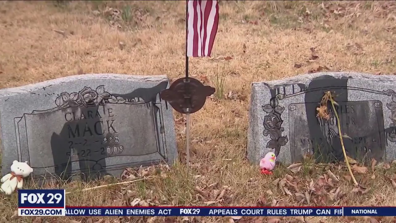 Loved ones shocked over cemetery vandalism
