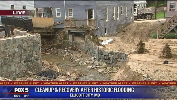 Ellicott City bracing for another round of storms after Sunday's historic flooding