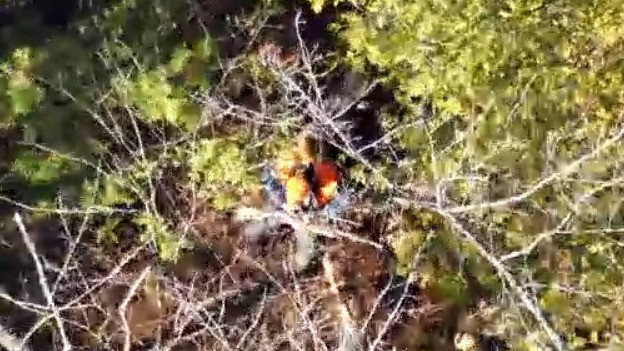 Hunter lost in Jackson marsh; tech helps find him