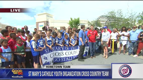 Laurel | Zip Trip: Washington Nationals Hometown Team St. Mary's Catholic Youth Cross Country