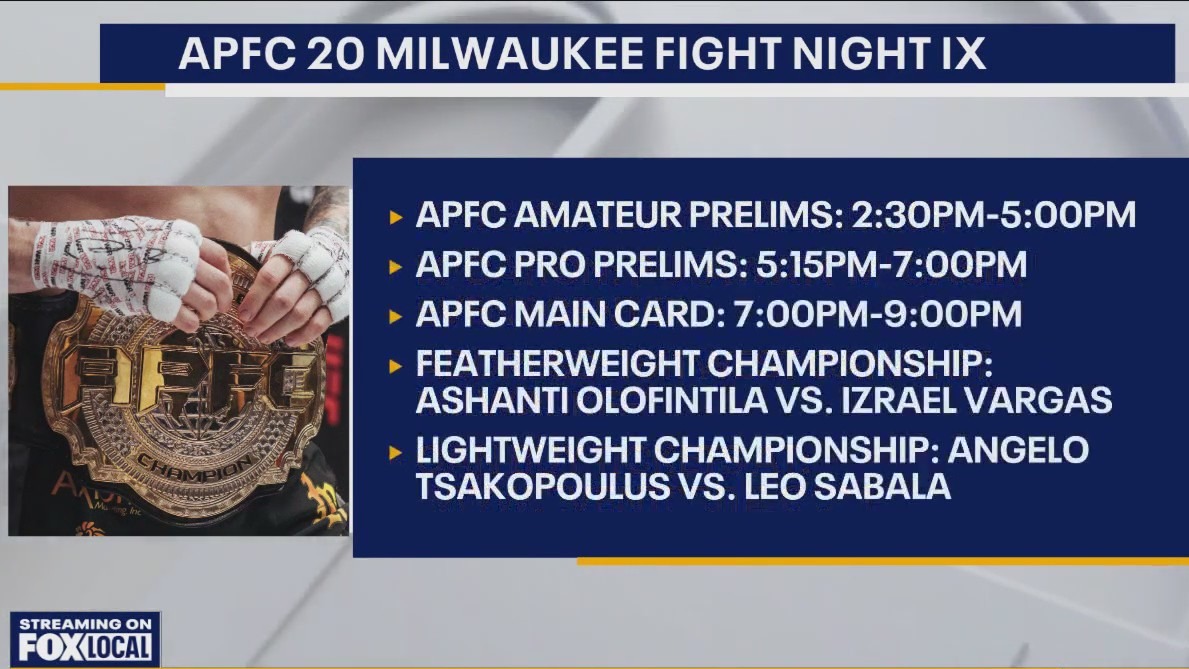 APFC 20 Milwaukee Fight Night