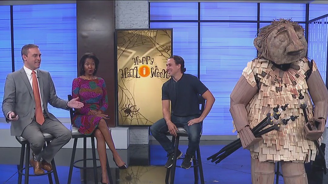 Man behind troll-inspired costume