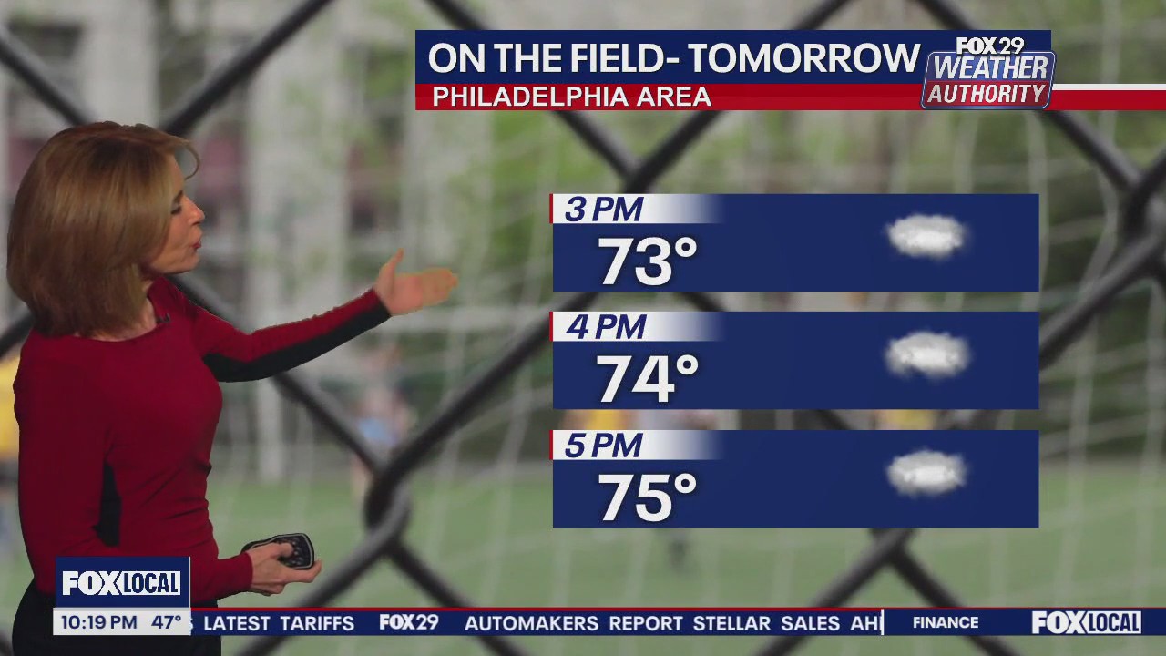Weather Authority: 10 p.m. Wednesday forecast