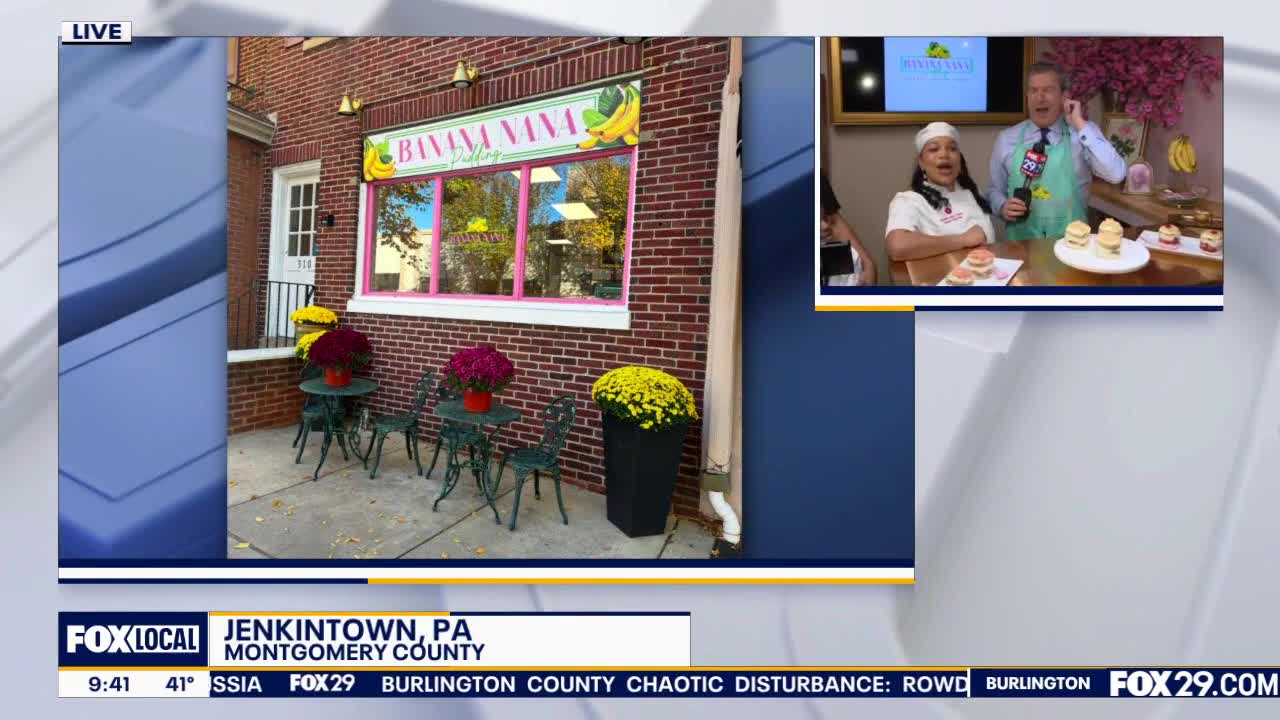 Banana Nana Pudding Shoppe is now open in Jenkintown, PA