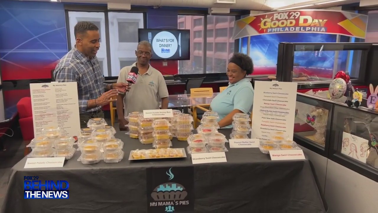 FOX 29 Behind The News: What's For Dinner? - My Mama's Pie