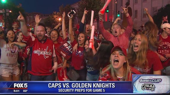 DC preparing for possible Capitals Stanley Cup celebration Thursday night