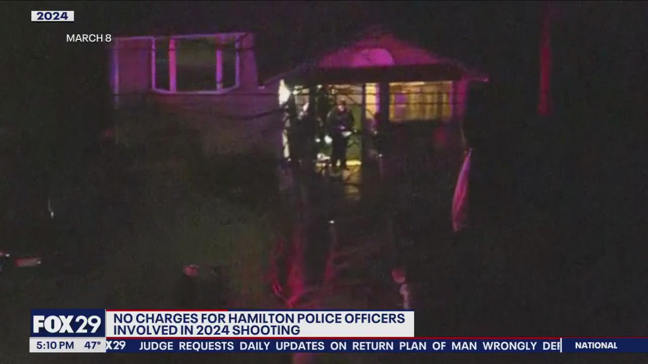 NJ officers involved in deadly shooting won't be charged, over 36 people charged with illegal gambling offenses