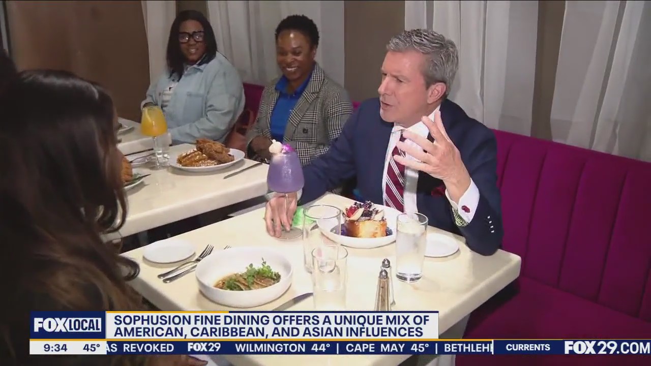 Sophusion Fine Dining Restaurant features American and International fusion cuisine.