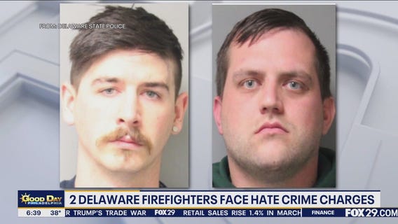 2 Delaware firefighter face hate crime charges