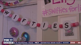 Swifties shower Bucks County teen after brain cancer diagnosis