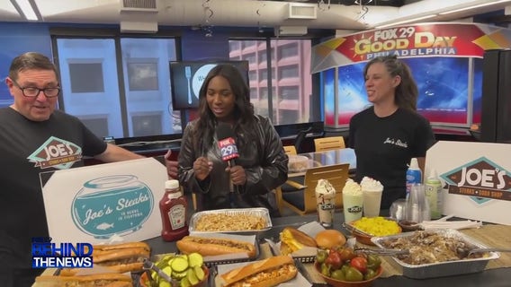 FOX 29 Behind The News: What's For Dinner? - Joe's Steaks + Soda Shop