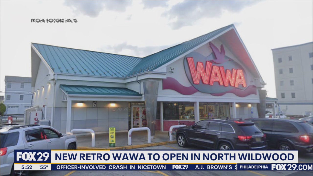 New retro Wawa opening in North Wildwood | FOX 29 Philadelphia