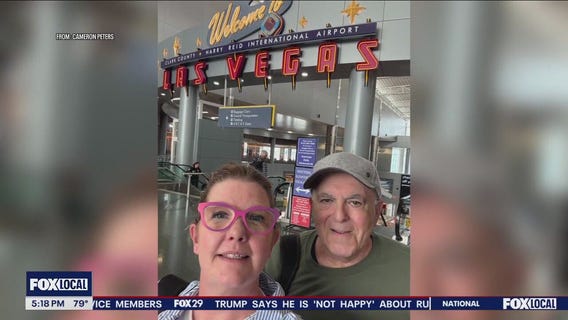 Family desperate to bring home sick dad from Vegas vacation turned hospital stay