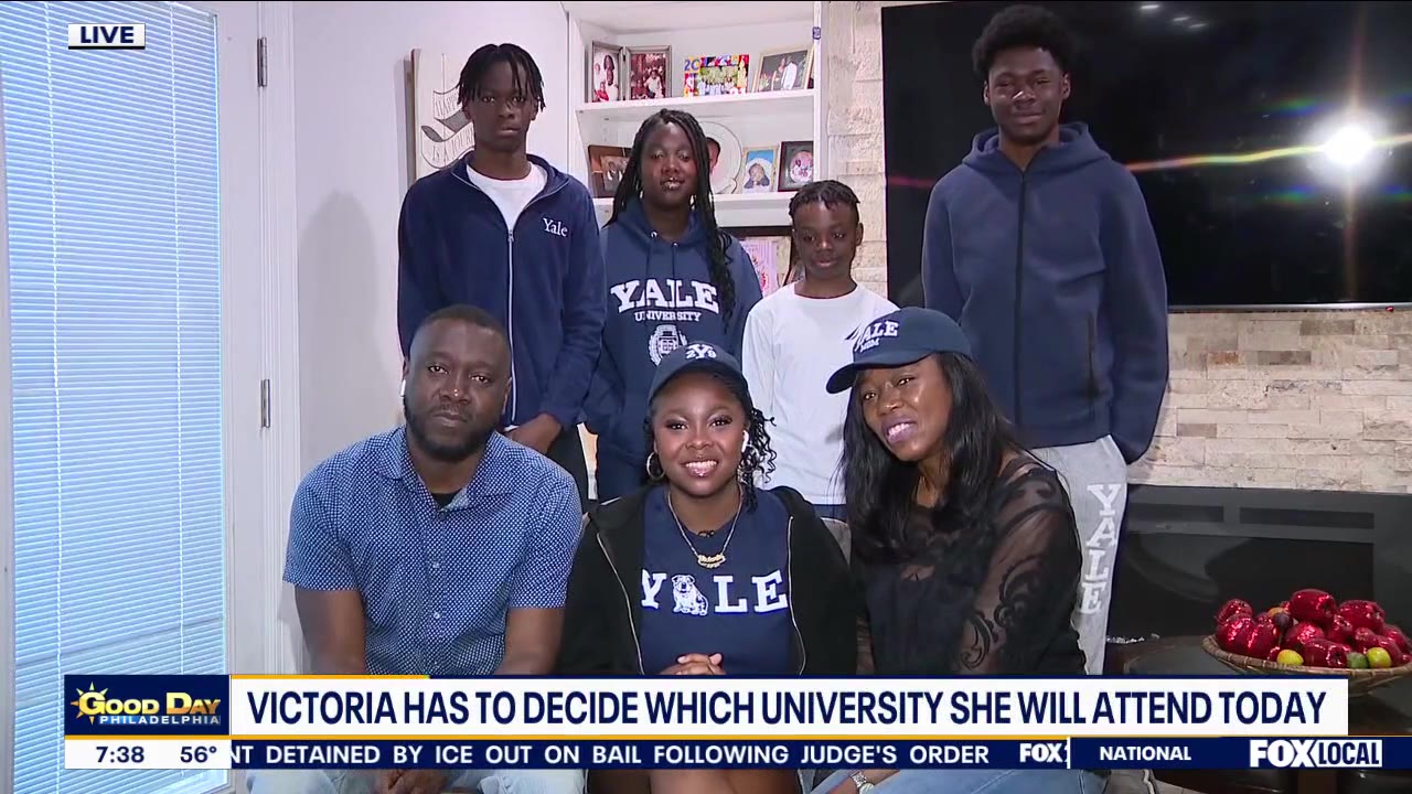 College Decision Day for a Bensalem High School senior who went viral