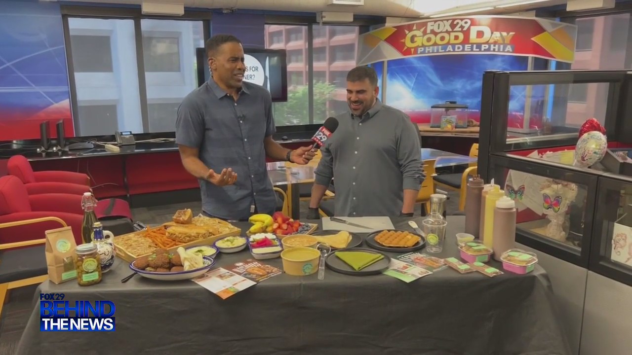 FOX 29 Behind The News: What's For Dinner? - Bishos and Le Souk Market & Cafe