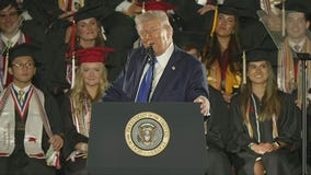 Trump delivers University of Alabama commencement speech