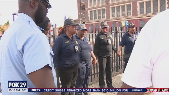 Police in Southwest Philly hold peace patrol through neighborhood