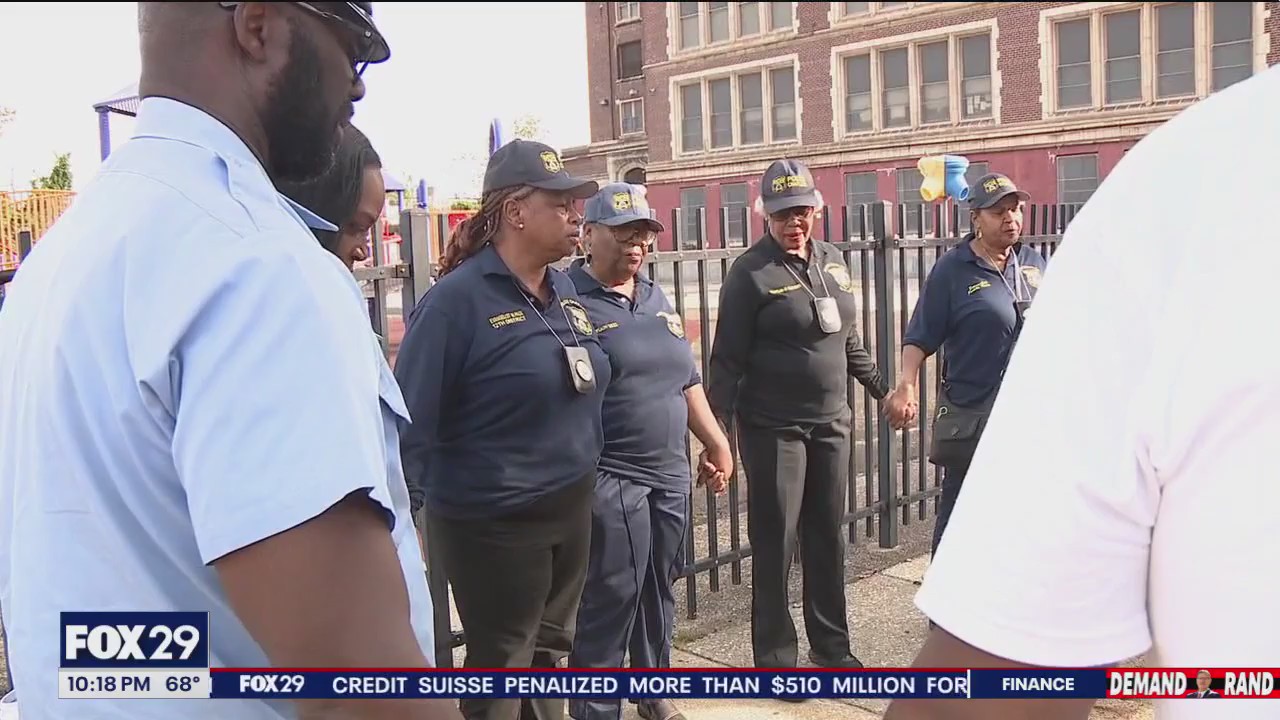 Police in Southwest Philly hold peace patrol through neighborhood