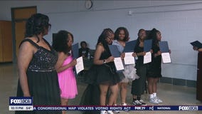 Philadelphia students graduate from mentorship program with Sneaker Ball ceremony