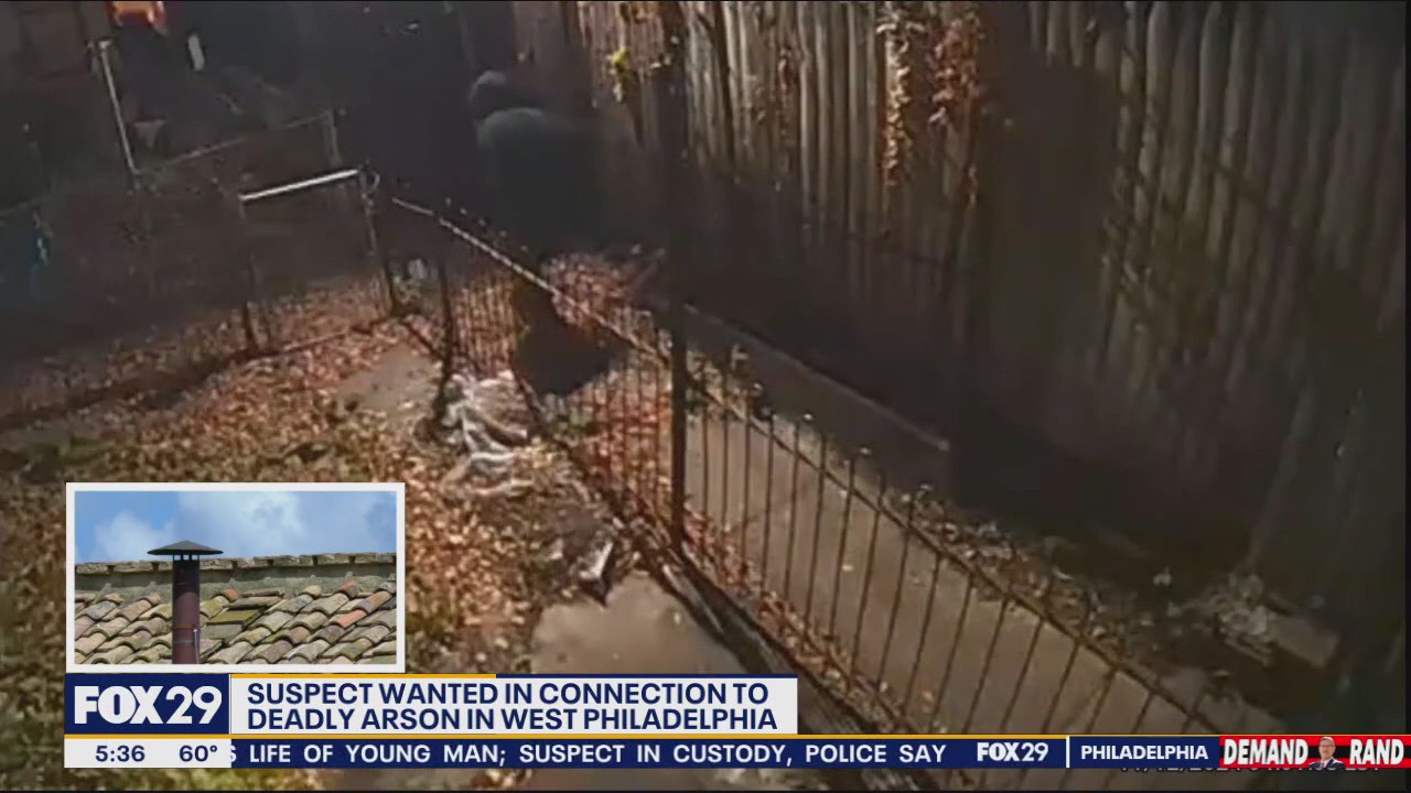 Arson suspect wanted for fire that killed bedridden resident in West Philadelphia