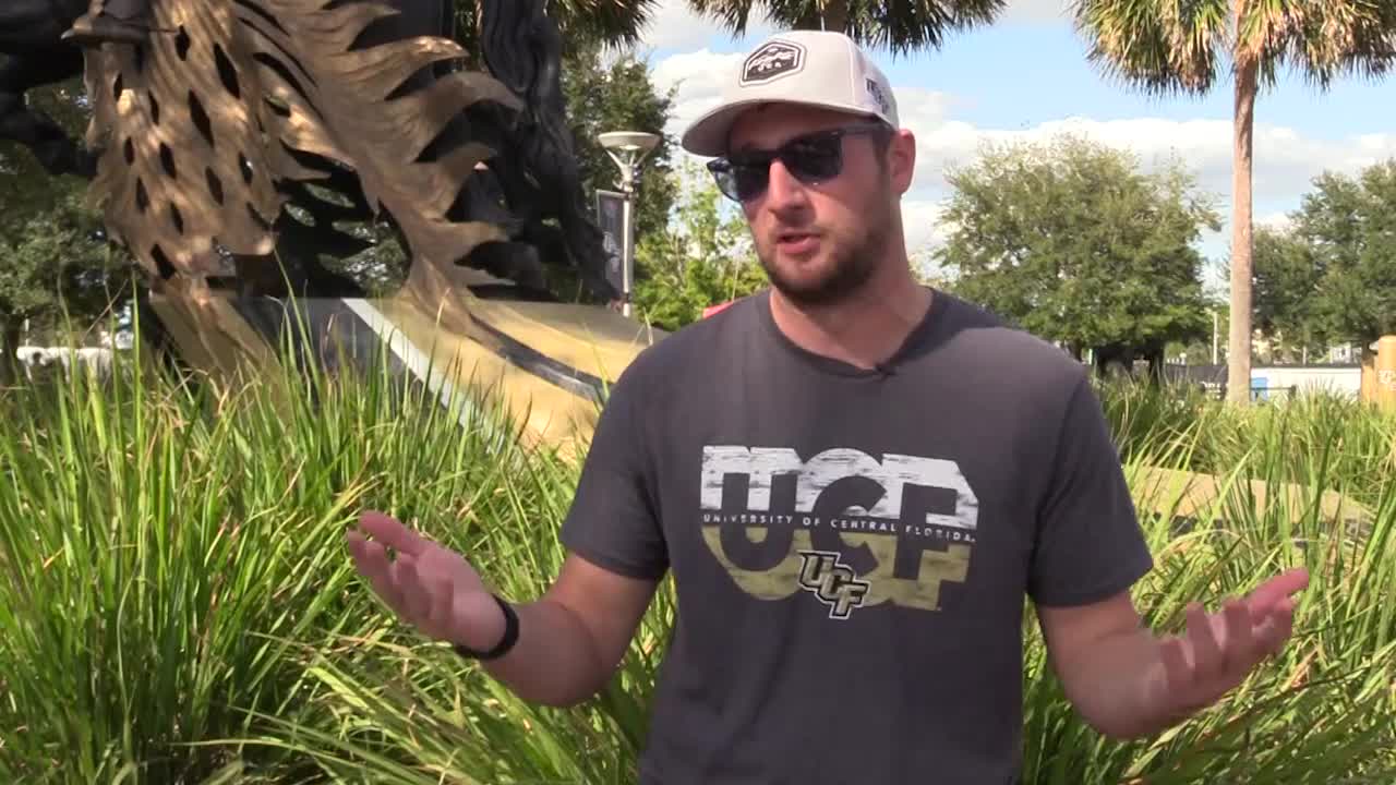 College football fan on mission to break the record for most games attended in a season