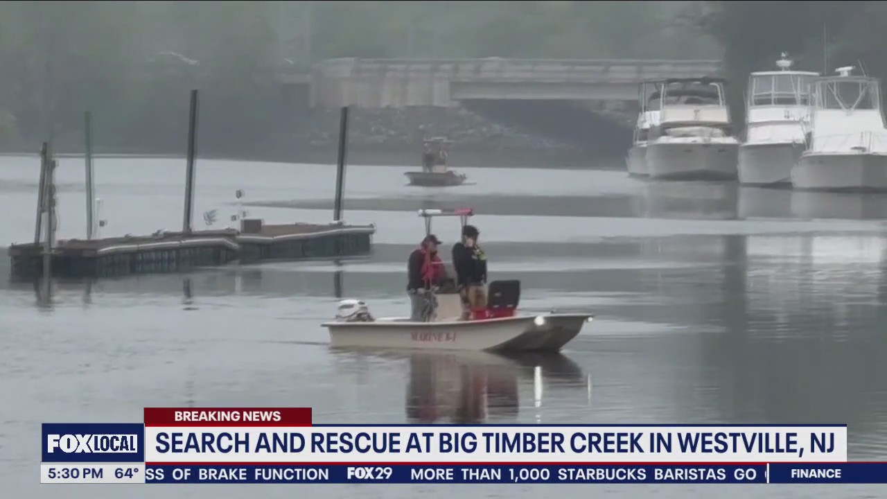 Search continues for man who fell in South Jersey river