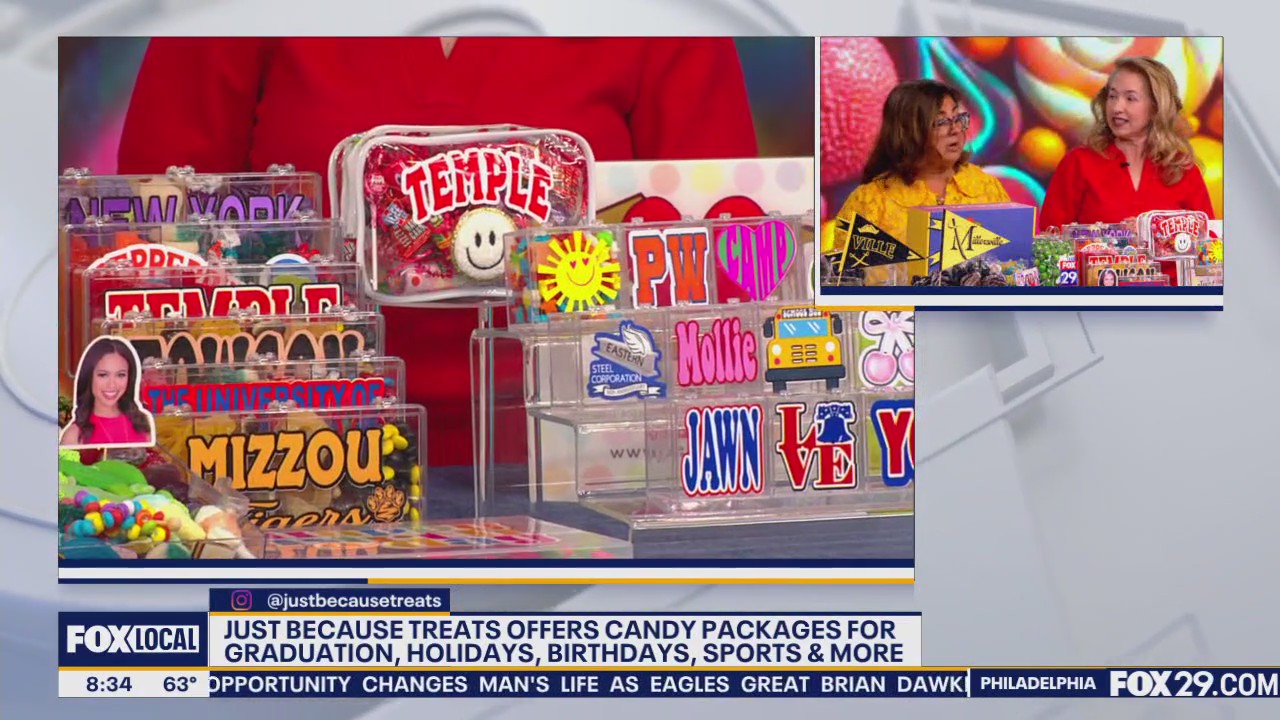 Just Because Treats shares personalized sweet treats for any occasion