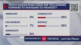 Which Eagles road game are you looking forward to most?
