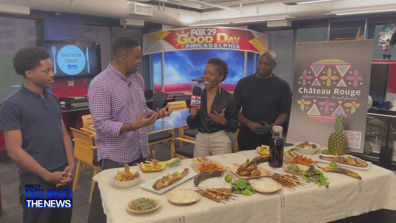 FOX 29 Behind The News: What's For Dinner? - Chateau Rouge